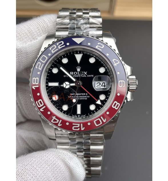 GMT-Master II 126710 VSF 1:1 Best Edition Black Dial On Jubilee Bracelet