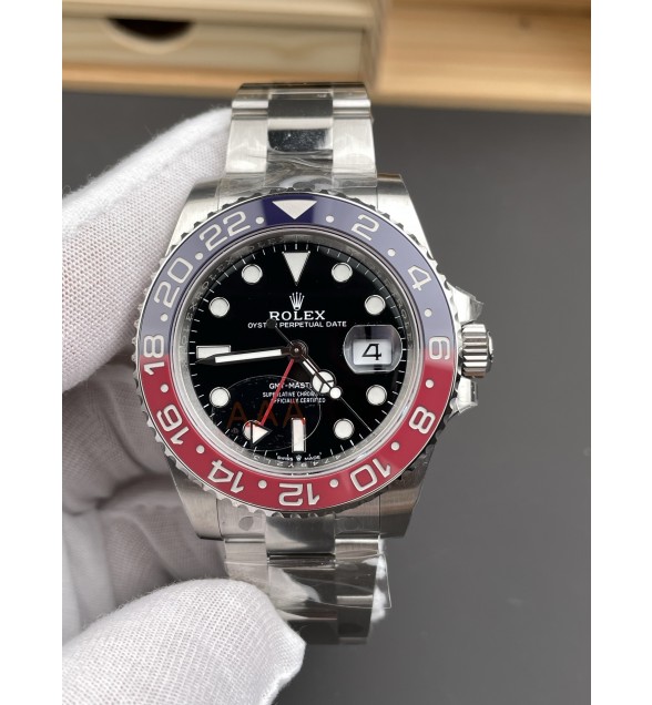 GMT-Master II 126710 BLRO V3 VSF 1:1 Best Edition Black Dial On Oyster Bracelet