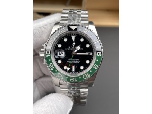 GMT-Master II 126720 VTNR 904L Steel V3 VSF 1:1 Best Edition Black Dial On Jubilee Bracelet