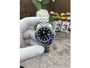 GMT-Master II 126710 BLNR 904L SS V3 VSF 1:1 Best Edition Black Dial On Jubilee Bracelet