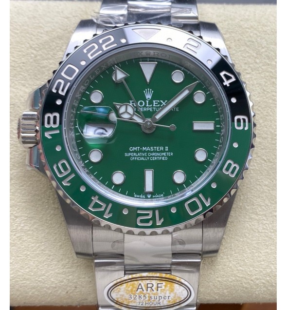 GMT-Master II 126729 VTNR ARF 1:1 Best Edition Green Dial On Oyster Bracelet