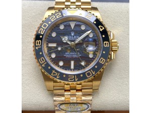 GMT-Master II 126718 GRNR YG ARF 1:1 Best Edition Tiger Iron Dial On YG Bracelet
