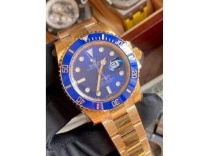 Submariner 116618 LB Blue Dial VSF on SS/YG Bracelet VS3135