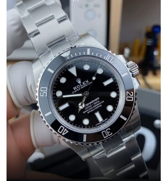 Submariner 40mm 114060 Black Ceramic 904L Steel VSF 1:1 Best Edition VS3130