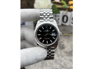 DateJust 41 126334 904L SS VSF V2 1:1 Best Edition Black Dial on Jubilee Bracelet VS3235