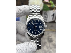DateJust 36mm 126234 904L SS VSF 1:1 Best Edition Blue Fluted Dial on Jubilee Bracelet VS3235