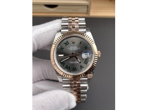 DateJust 41 126231 904L SS/RG VSF 1:1 Best Edition Gray Dial Roman Markers on Jubilee Bracelet VS3235