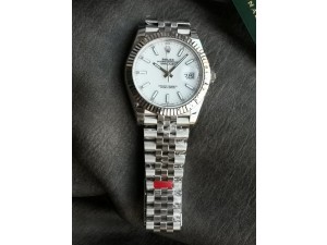 DateJust 41 126334 904L SS VSF V2 1:1 Best Edition White Dial on Jubilee Bracelet VS3235