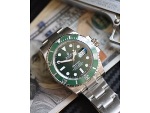 Submariner 116610 LV Green Ceramic 904L Steel VSF 1:1 Best Edition VS3135