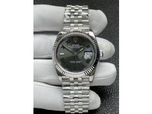 DateJust 36 SS 126234 VSF 1:1 Best Edition 904L Steel Gray Dial Roman Markers on Jubilee Bracelet SH3235