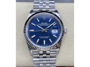 DateJust 41 126334 904L SS VSF V2 1:1 Best Edition Blue Dial on Jubilee Bracelet VS3235