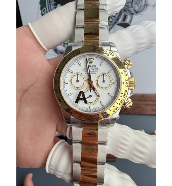 Daytona 126503 VSF 1:1 Best Edition White Dial on SS/YG Braclet DD4131