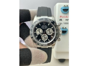 Daytona 126519 VSF 1:1 Best Edition Black/Silver Lume Dial on Oysterflex Strap VS4131 (Gain Weight)