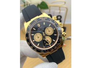 Daytona 126518 VSF 1:1 Best Edition Black/YG Dial on Oysterflex Strap VS4131(Gain Weight)