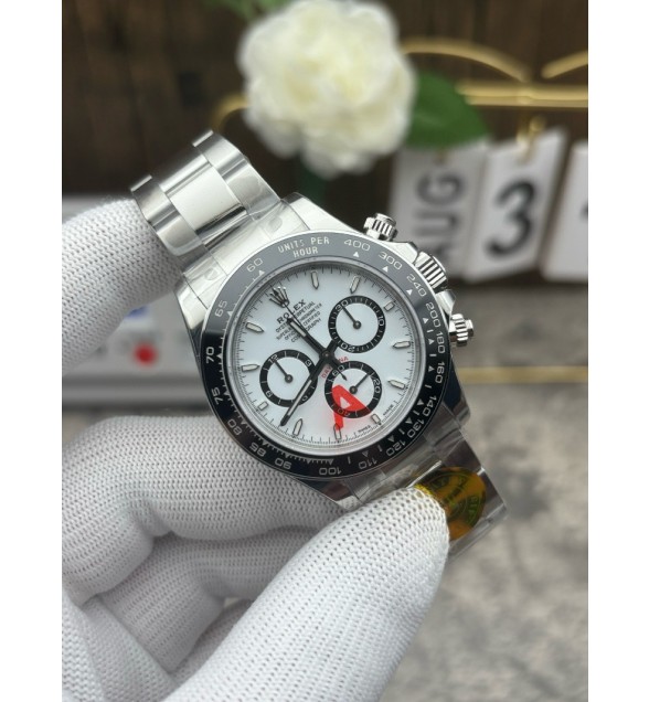 Daytona 126500 VSF 1:1 Best Edition 904L Steel White Dial on SS Braclet DD4131