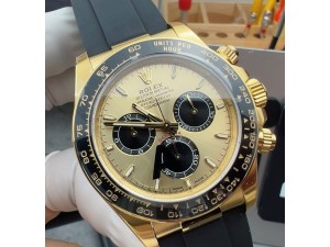 Daytona 126518 VSF Gain Weight 1:1 Best Edition YG/Black Dial on Oysterflex Strap VS4131（Gain Weight）