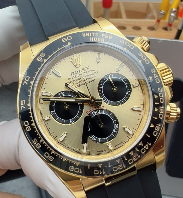 Daytona 126518 VSF Gain Weight 1:1 Best Edition YG/Black Dial on Oysterflex Strap VS4131（Gain Weight）