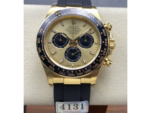 Daytona 126518 LN APSF 1:1 Best Edition YG Dial on Oysterflex Strap SH4131（Gain Weight）