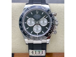Daytona 126519 LN APSF 1:1 Best Edition Black Dial on Oysterflex Strap SH4131（Gain Weight）