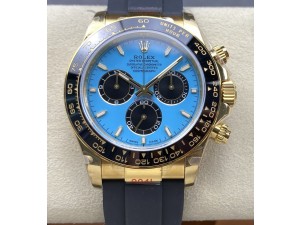 2025 Daytona 126518 QF 1:1 Best Edition Tiffany Turquoise Dial on Oysterflex Strap QF4131 (Gain Weight)