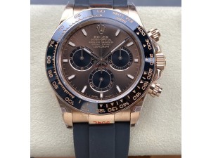 2025 Daytona 126515 QF 1:1 Best Edition Chocolate Dial on Oysterflex Strap QF4131 (Gain Weight)