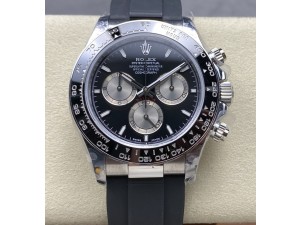 Daytona 126519 QF 1:1 Best Edition Black/Gray Dial on Oysterflex Strap QF4131(Gain Weight)