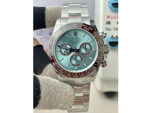 Daytona 126506 QF 1:1 Best Edition Ice Blue Dial on SS Bracelet Strap SH4131