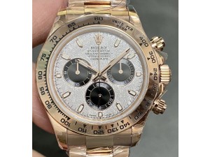 Daytona 116505 QF 1:1 Best Edition Meteorite Dial on RG Bracelet SH4130  (Gain Weight)