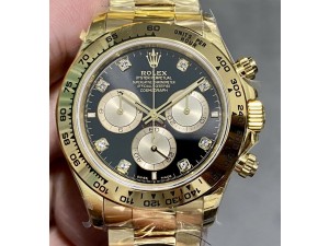 Daytona 126503 QF 1:1 Best Edition Black/YG Dial on SS/YG Bracelet SH4131 (Gain Weight）