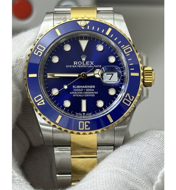 Submariner 41mm 126613 LB SS/YG VSF 1:1 Best Edition Blue Dial on SS/YG Bracelet VS3235