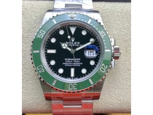 Submariner 41mm 126610 LV Kermit 904L Steel VSF 1:1 Best Edition VS3235