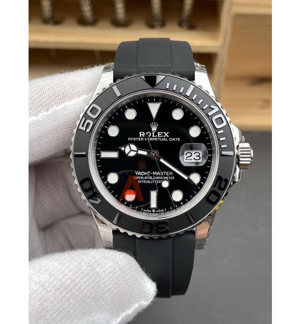 Yacht-Master 226659 VSF 1:1 Best Edition Black Dial on Oysterflex Strap VS3235 (Gain Weight)