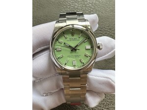 Oyster Perpetual 124300 41mm VSF 1:1 Best Edition Mint Green Dial on 904L SS Bracelet VS3230 V2