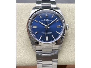 Oyster Perpetual 126000 36mm VSF 1:1 Best Edition 904L Steel Blue Dial VS3230 V2