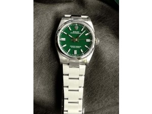 Oyster Perpetual 126000 36mm VSF 1:1 Best Edition 904L Steel Green Dial VS3230 V2
