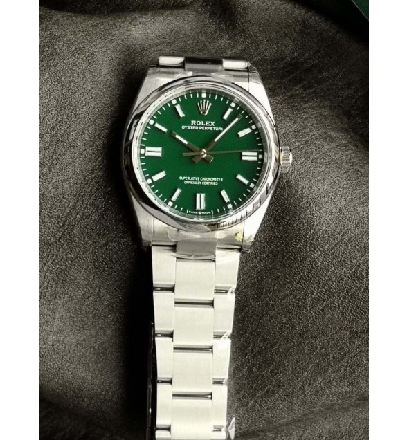 Oyster Perpetual 126000 36mm VSF 1:1 Best Edition 904L Steel Green Dial VS3230 V2