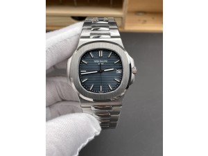 Nautilus 5711/1A SS DDF 1:1 Best Edition Old Version Blue Textured Dial On SS Bracelet Super Clone 324