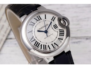 BallonBlue 33mm White Dial on SS Bracelet NH05 Automatic AF