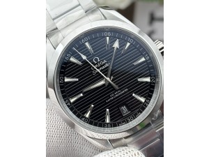 Aqua Terra 150M Master Chronometers VSF 1:1 Best Edition Black Dial SS Hand on SS Bracelet A8900 Super Clone