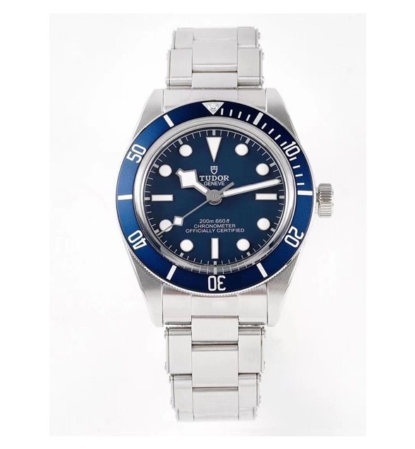Black Bay Fifty Eight 39mm SS ZF 1:1 Best Edition Blue Dial on SS Bracelet A2824