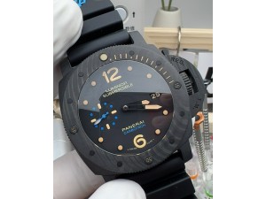 PAM616 Carbotech VSF Best Edition On Blue Logo Black Rubber Strap P.9000 Super Clone V3