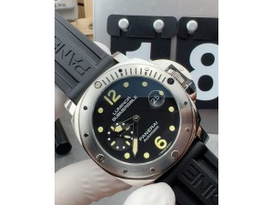 PAM1024 Submersible 44mm VSF Best Edition Black Dial on Black Rubber Strap P900