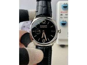 PAM1294 Radiomir 40mm VSF 1:1 Best Edition Black Dial on Black Leather Strap P900