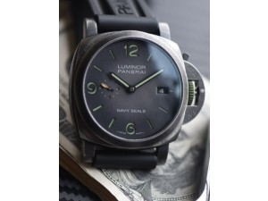 PAM1412 Navy SEALs VSF 1:1 Best Edition Iron Gray Dial on Rubber Strap P.9010 Clone