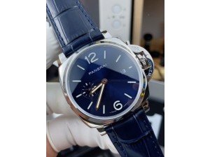 PAM1274 X SS VSF 1:1 Best Edition Blue Dial on Blue Leather Strap Asian P900