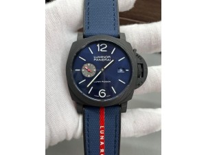 PAM1529 Luna Rossa Carbotech VSF 1:1 Best Edition on Blue Fabric Strap P.9010 Clone