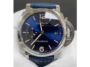 PAM688 S VSF 1:1 Best Edition Blue Dial On Blue Leather Strap P.9001 Super Clone V2