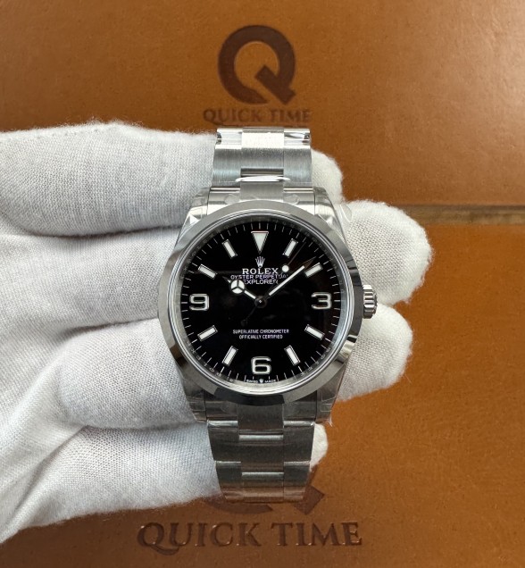 Explorer 124270 36mm 904L Steel VSF 1:1 Best Edition Black Dial on SS Bracelet VS3230